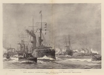 El recién comisionado Escuadrón de Servicio Particular